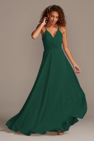 emerald green dress david's bridal
