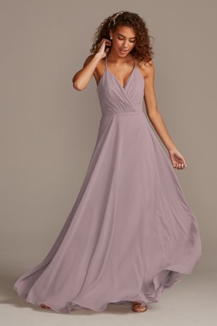violet dresses for bridesmaids