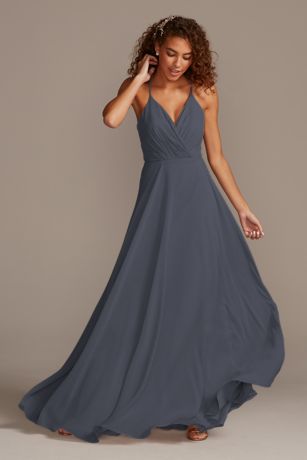 Pewter Bridesmaid Dresses | Davids Bridal