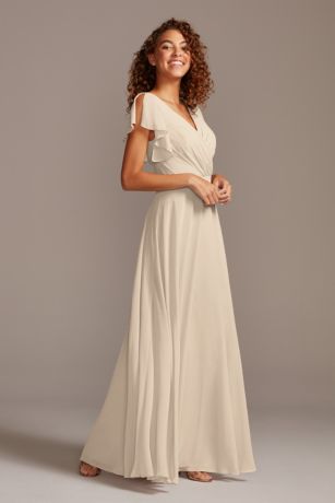 champagne bridesmaid dresses cheap