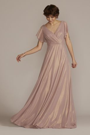 Picture of Dress with Flutter Sleeve Full Skirt