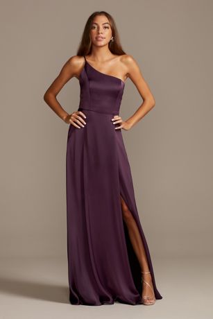 plum gowns formal
