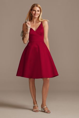 david's bridal chianti bridesmaid dress