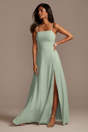 pale sage green bridesmaid dresses