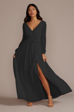 black longsleeve dress