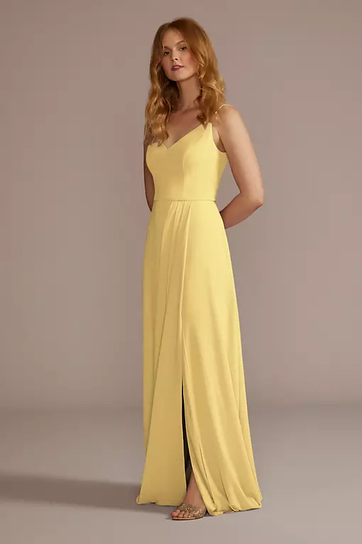 blue and white dress for women Mill Women's Wonderful White A-line Maxi Dress - blue