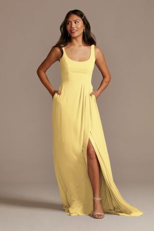 Picture of Chiffon Tank Scoop Neck Dress