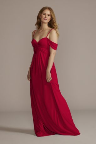 jersey bridesmaids dresses