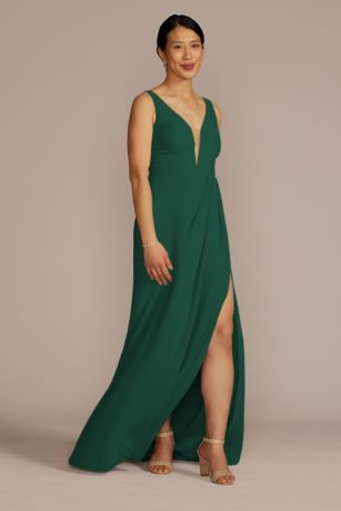 Picture of Chiffon Illusion Cutouts Dress