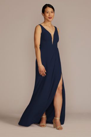 Picture of Chiffon Illusion Cutouts Dress