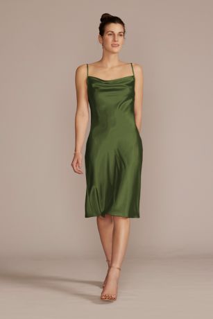 Picture of Midi Charmeuse Slip Dress