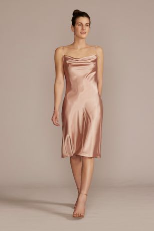 Picture of Midi Charmeuse Slip Dress