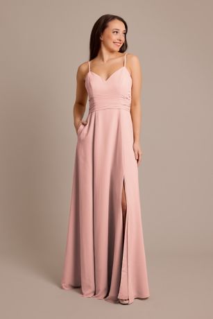 Picture of Chiffon Back Tie A-Line Dress