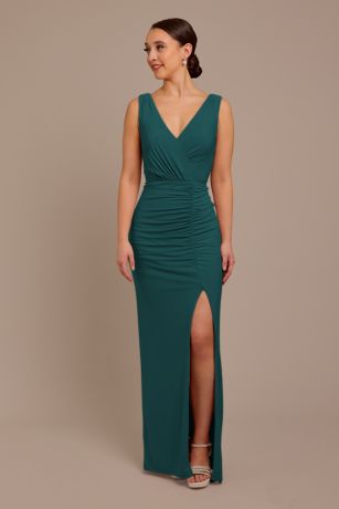 Picture of Jersey Tank Ruched Dress
