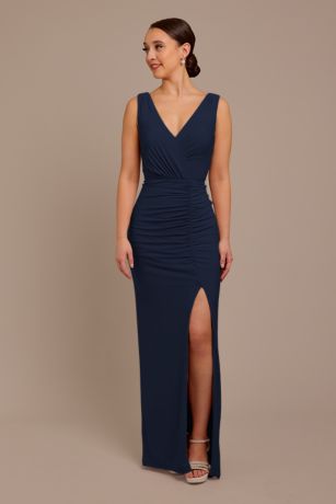 Picture of Jersey Tank Ruched Dress