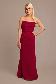 Burgundy & Wine Prom Dresses - Dark Red Gowns