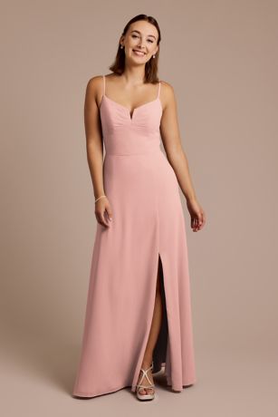 Picture of Chiffon Spaghetti Strap Sheath Dress