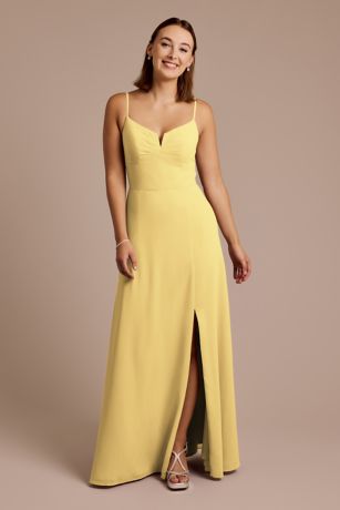Picture of Chiffon Spaghetti Strap Sheath Dress
