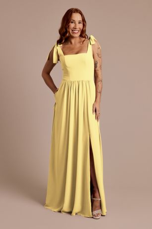 Picture of Chiffon Tie Strap Tank A-Line Dress