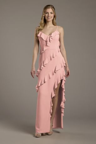 Picture of Chiffon Ruffle Sheath Dress