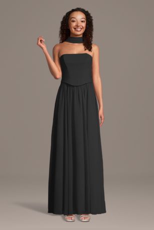 Picture of FAUX 2 PIECE W SCARF