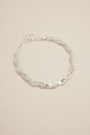 Picture of Twisted Strand Rhinestone Bracelet
