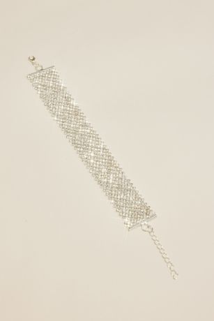 Picture of Rhinestone Mesh Bracelet