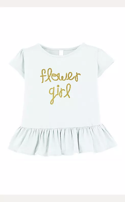 Flower Girl Ruffle Shirt Image 1