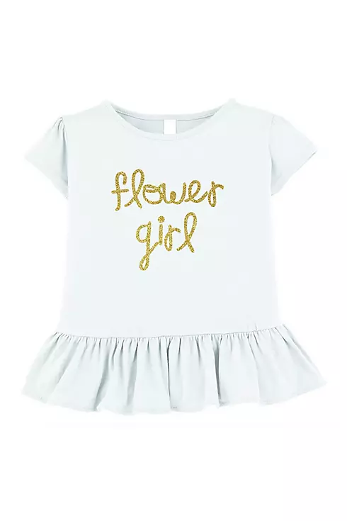 Flower Girl Ruffle Shirt Image 1