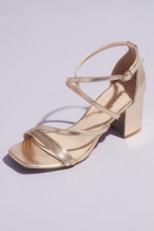 square sandal heel