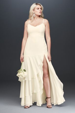 cream dress for wedding