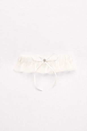 Picture of Ruffled Organza and Satin Garter