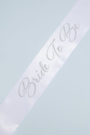 Picture of Silver Glitter Bride to Be Sash