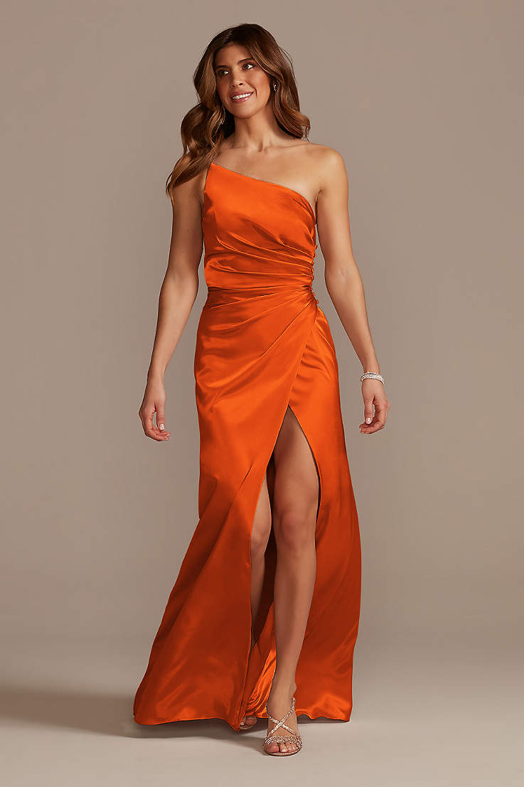 Orange Bridesmaid Dresses: Terracotta ...