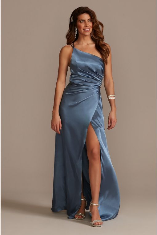 turquoise and black bridesmaid dresses