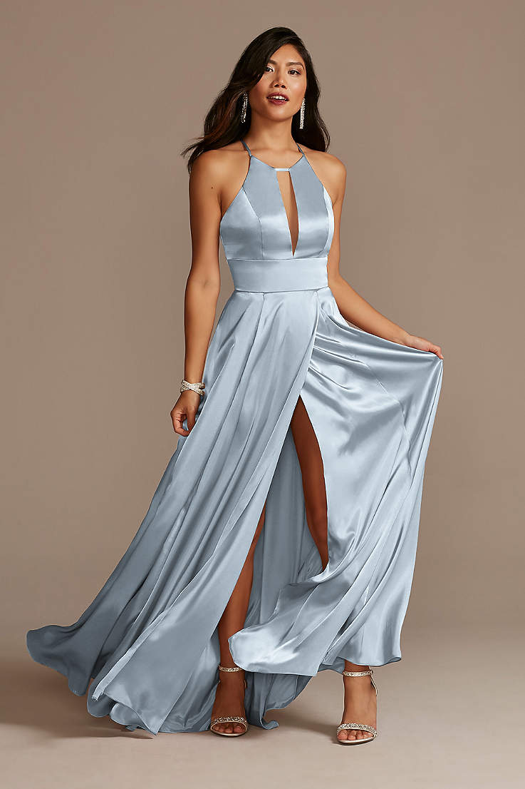 Blue Bridesmaid Dresses: Pale ☀ Dark ...