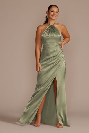 Green Bridesmaid Dresses - Emerald 