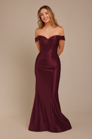 Cognac Color Bridesmaid Dresses