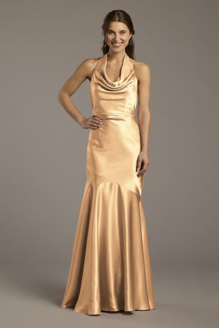 Picture of Charmeuse Soft Cowl Neck Sheath Dress