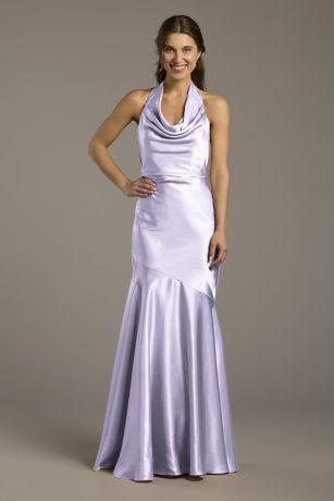 Picture of Charmeuse Soft Cowl Neck Sheath Dress