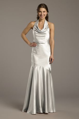 Picture of Charmeuse Soft Cowl Neck Sheath Dress