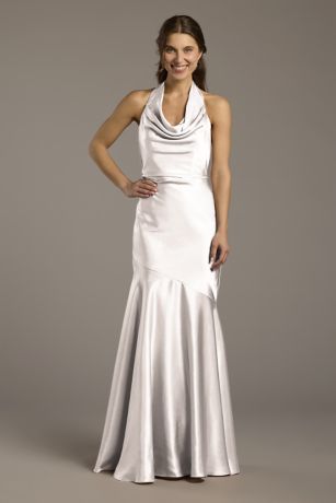 Picture of Charmeuse Soft Cowl Neck Sheath Dress