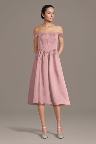 Picture of Mikado Corset Bodice Basque Waist Ball Gown