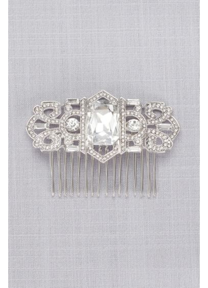 Art Deco Crystal Pave Comb - Inspired by the elegance of the Art Deco