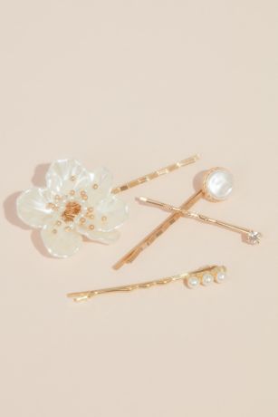 pearl bobby pins weddings