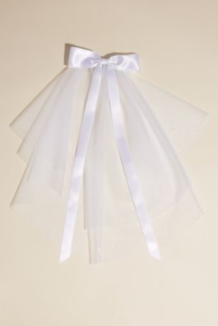 Picture of Communion Veil with Satin Bow