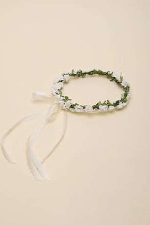 Picture of Delicate Flower Girl Flower Crown