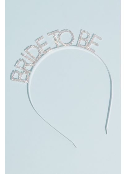 Bride to Be Crystal Headband - Wear this crystal-embellished headband to your bridal shower