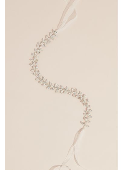 Laurel Leaf Crystal Hair Wreath - Wedding Accessories