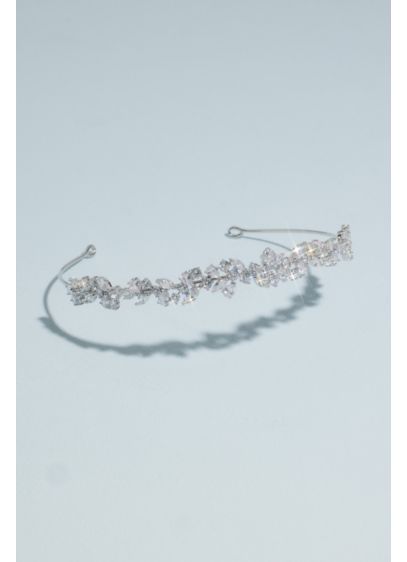 Marquise Crystal Cluster Headband - Wedding Accessories